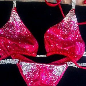 Competition Bikini NPC Contest Posing Suit